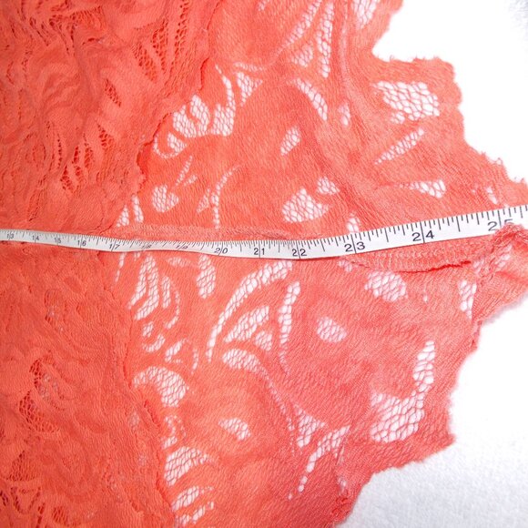 H&M Orange high-low lace skirt in XS - Picture 5 of 7
